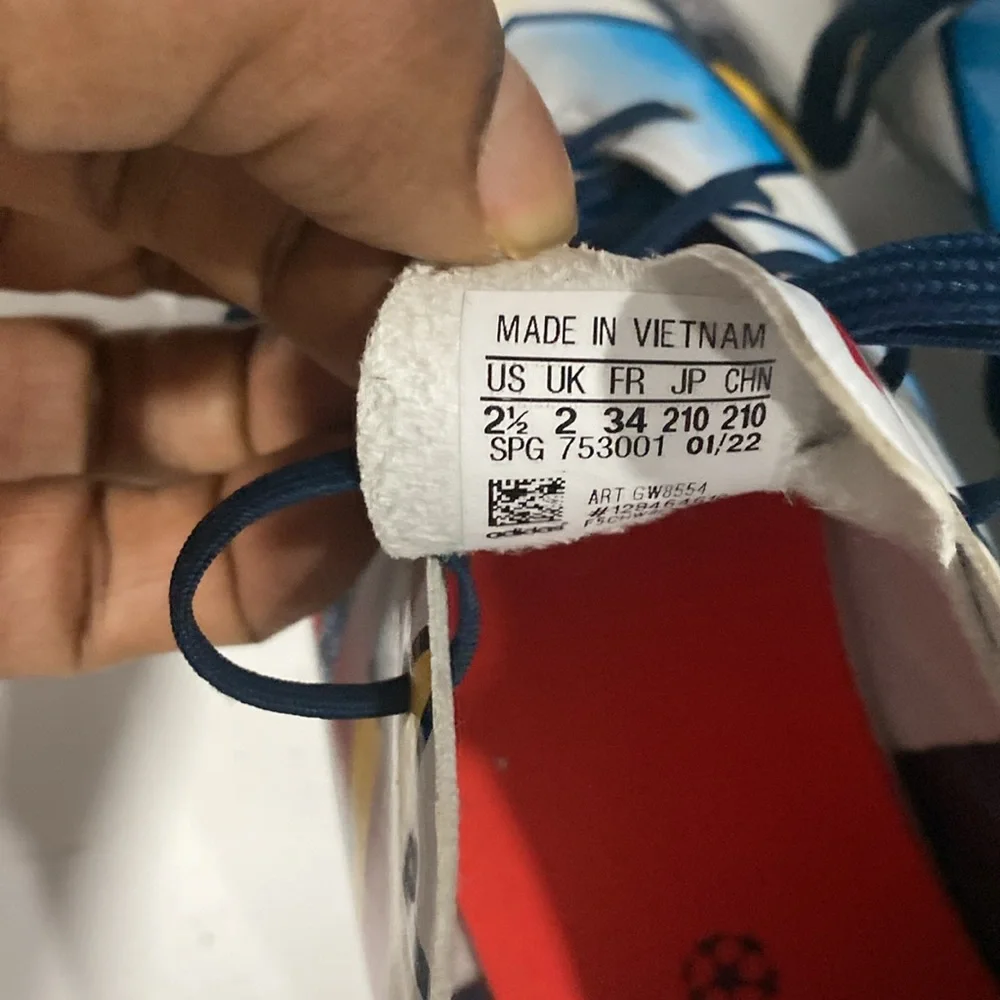 Adidas soccer’s kids shoes